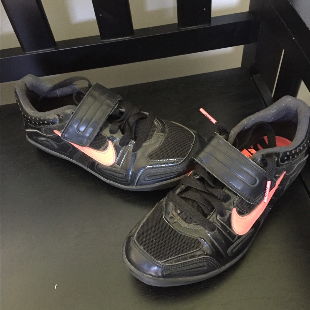 Girls Nike Zoom Track Field Throwing Shoes size 4